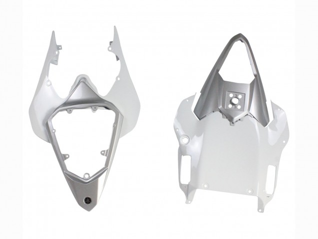 2008-2016 White Red Yamaha YZF 600 R6 Motorcycle Fairings
