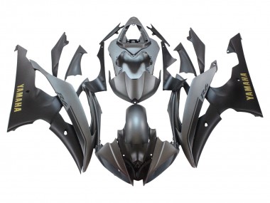 2008-2016 Grey Matte Black Gold Decals Yamaha YZF 600 R6 Motorcycle Fairings