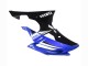 2008-2016 White Blue Glossy Black Yamaha YZF 600 R6 Motorcycle Fairings