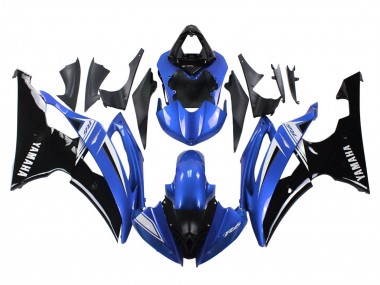 2008-2016 White Blue Glossy Black Yamaha YZF 600 R6 Motorcycle Fairings