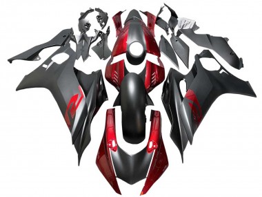 2017-2023 Red Matte Black Yamaha YZF 600 R6 Motorcycle Fairings