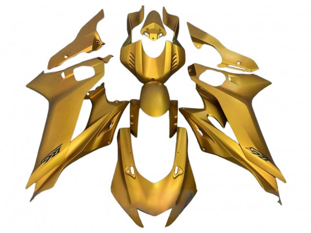 2017-2023 Gold Yamaha YZF 600 R6 Motorcycle Fairings