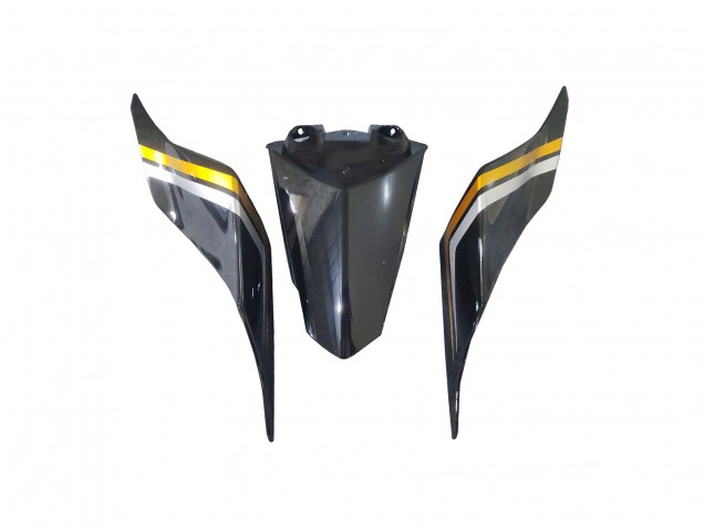 2017-2023 Gold Black Carbon Fiber Yamaha YZF 600 R6 Motorcycle Fairings