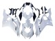 2017-2023 White Yamaha YZF 600 R6 Motorcycle Fairings