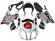 2000-2006 White Red Green Glossy Black Castrol Honda VTR1000 Motorcycle Fairings