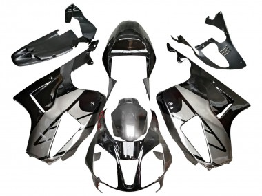 2000-2006 Silver Glossy Black Honda VTR1000 Motorcycle Fairings