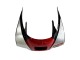 1988-1989 Silver Red Glossy Black Honda NSR250R Motorcycle Fairings