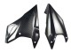 2010-2013 Black Carbon Fiber Kawasaki Z1000 Motorcycle Fairings