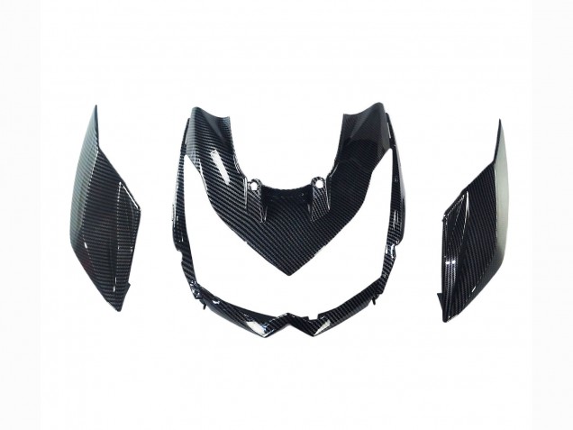 2010-2013 Black Carbon Fiber Kawasaki Z1000 Motorcycle Fairings