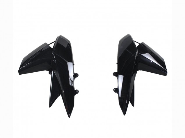 2010-2013 Glossy Black Kawasaki Z1000 Motorcycle Fairings