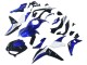 2014-2019 White Blue Black Kawasaki Z1000 Motorcycle Fairings