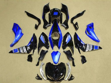 2014-2019 Blue Glossy Black Kawasaki Z1000 Motorcycle Fairing