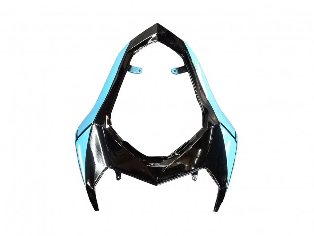 2013-2018 Light Blue Glossy Black Kawasaki Z800 Motorcycle Fairings