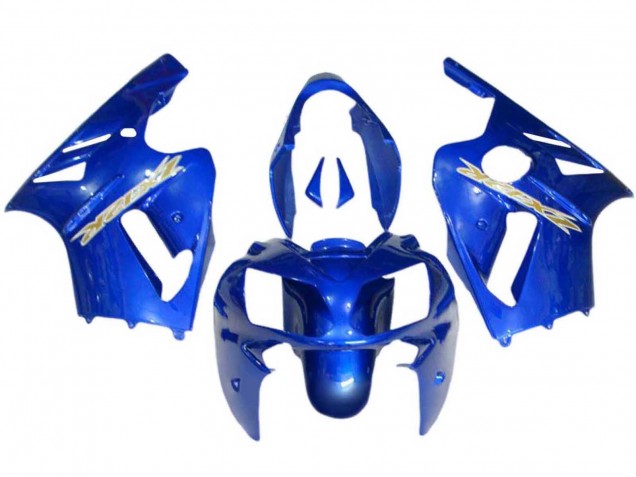 2000-2001 Blue Kawasaki ZX12R Motorcycle Fairings