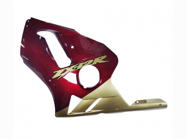 2000-2001 Red Gold Kawasaki ZX12R Motorcycle Fairings