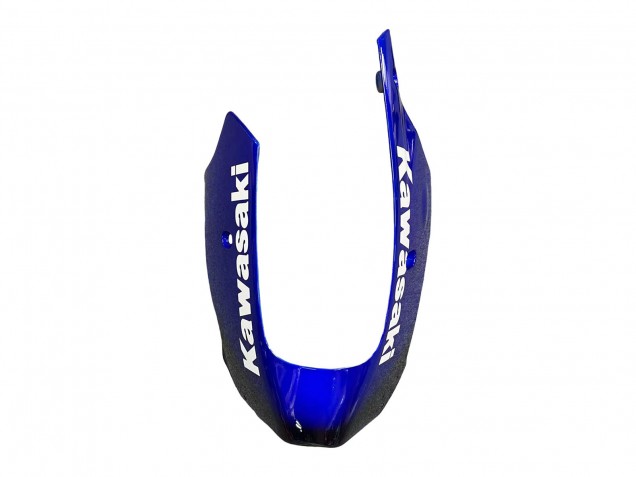 2000-2001 Glossy Black Blue Flame White Kawasaki ZX9R Motorcycle Fairings