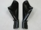 2000-2001 Glossy Black White West Kawasaki ZX9R Motorcycle Fairings