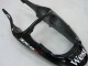 2000-2001 Glossy Black White West Kawasaki ZX9R Motorcycle Fairings