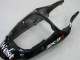 2000-2001 Glossy Black White West Kawasaki ZX9R Motorcycle Fairings