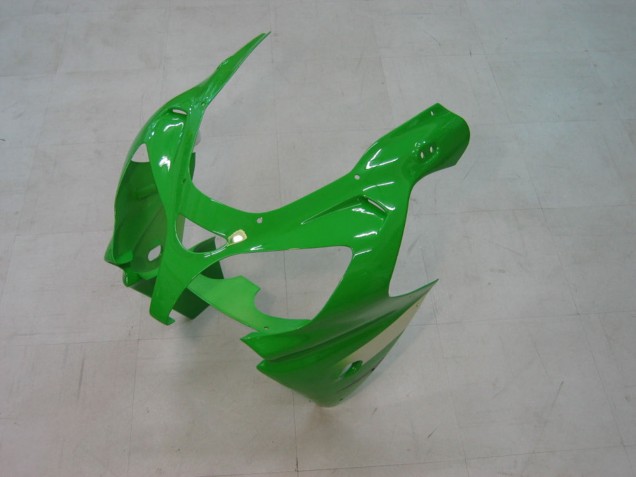2000-2001 Green Silver Black Kawasaki ZX9R Motorcycle Fairings