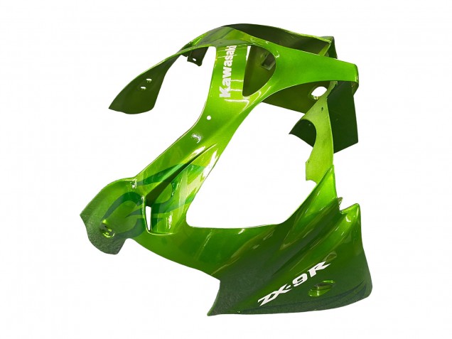 2000-2001 Green Flame Kawasaki ZX9R Motorcycle Fairings