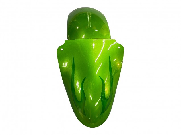 2000-2001 Green Flame Kawasaki ZX9R Motorcycle Fairings
