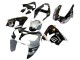 2002-2003 Silver Glossy Black Monster Elf Kawasaki ZX9R Motorcycle Fairings