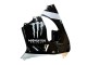 2002-2003 Silver Glossy Black Monster Elf Kawasaki ZX9R Motorcycle Fairings