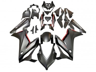 2019-2020 Matte Black Red Honda CBR650R Motorcycle Fairings