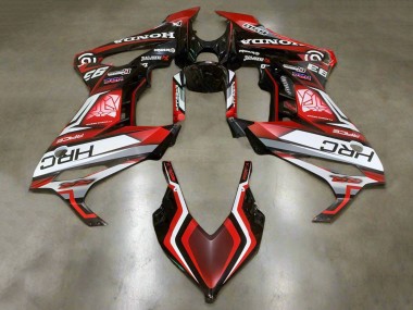 2021-2023 White Red Glossy Black HRC Honda CBR650R Motorcycle Fairings