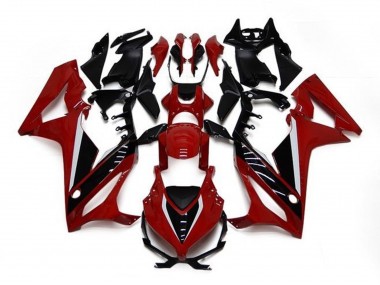 2021-2023 Maroon Red Glossy Black Honda CBR650R Motorcycle Fairings