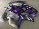 2015-2018 White Purple Matte Black Yamaha YZF R3/R25 Motorcycle Fairings