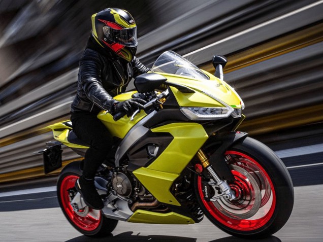 2020-2024 Matte Gold Aprilia RS660 Motorcycle Fairings