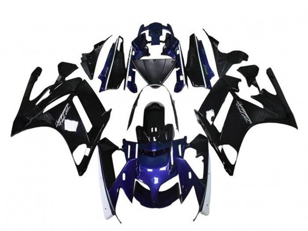 2013-2015 Glossy Black Blue Yamaha FJR1300 Motorcycle Fairings