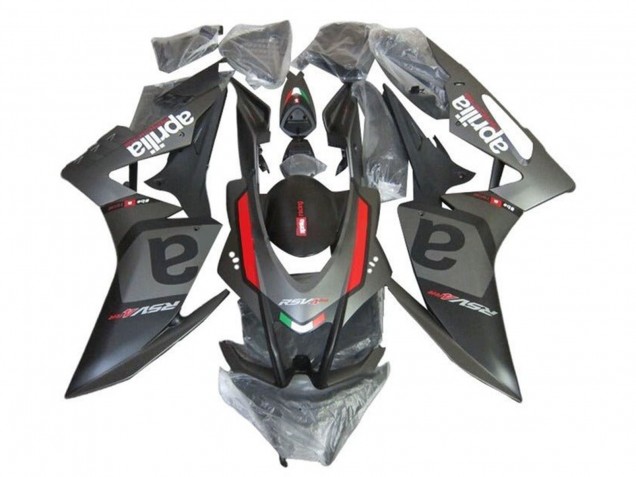 2009-2015 Matte Black Grey Red Aprilia RSV4 1000 Motorcycle Fairings