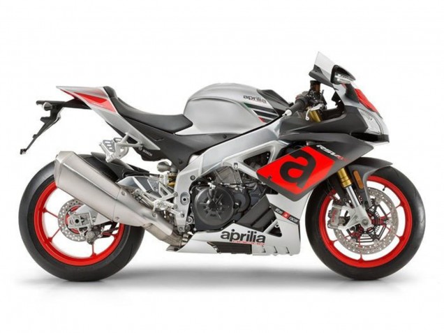 2009-2015 Silver Red Black Aprilia RSV4 1000 Motorcycle Fairings