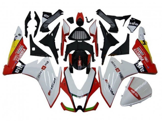2009-2015 White Red Black Yellow Aprilia RSV4 1000 Motorcycle Fairings