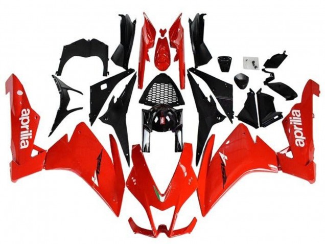 2009-2015 Red Aprilia RSV4 1000 Motorcycle Fairings