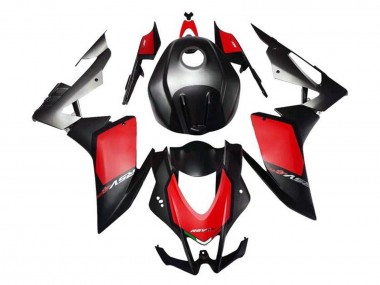 2016-2020 Matte Black Red Grey Aprilia RSV4 1000 Motorcycle Fairings