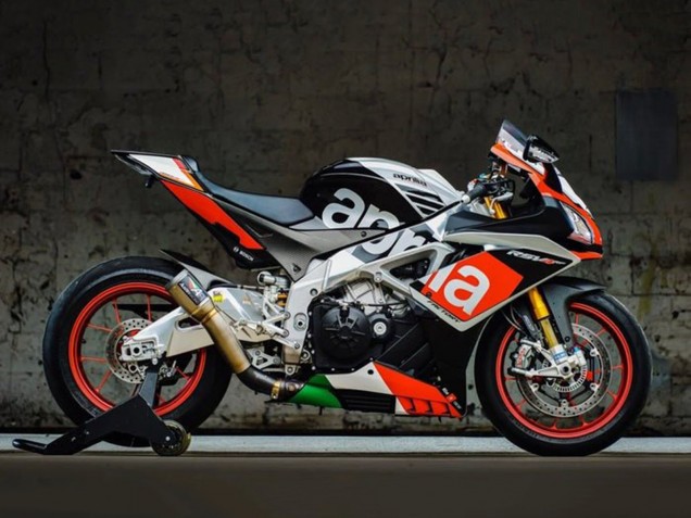 2016-2020 Matte Black Silver Red Green Aprilia RSV4 1000 Motorcycle Fairings