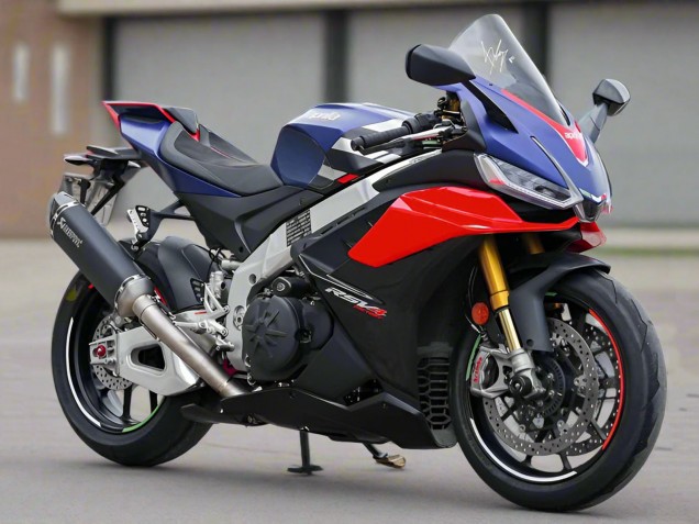 2021-2024 Matte Blue Glossy Red Black Aprilia RSV4 1100 Motorcycle Fairings