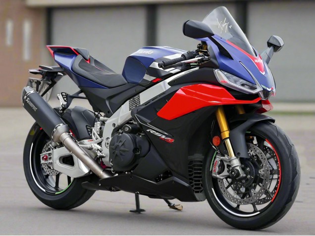 2021-2024 Matte Blue Glossy Red Black Aprilia RSV4 1100 Motorcycle Fairings
