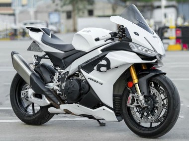 2021-2024 White Aprilia RSV4 1100 Motorcycle Fairings