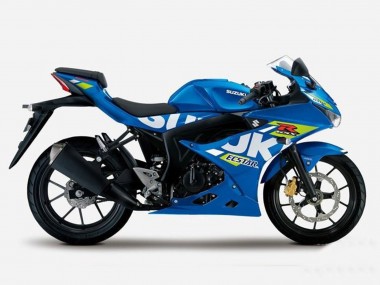 2017-2025 Blue Yellow Ecstar Suzuki GSXR125 Motorcycle Fairings