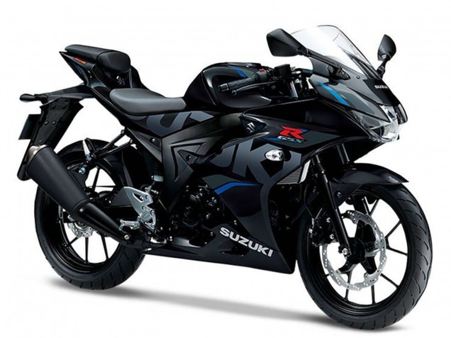 2017-2025 Black Blue Suzuki GSXR125 Motorcycle Fairings