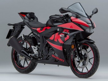 2017-2025 Black Red Suzuki GSXR125 Motorcycle Fairings