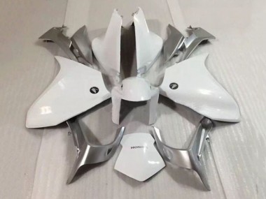 2010-2014 Silver White Honda VFR 1200 Motorcycle Fairing