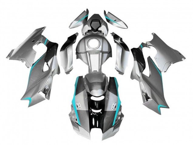 2021-2025 Silver Grey Black Blue Kawasaki ZX10R Motorcycle Fairings