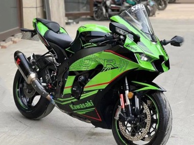 2021-2025 Green Black Red Stripe Kawasaki ZX10R Motorcycle Fairings