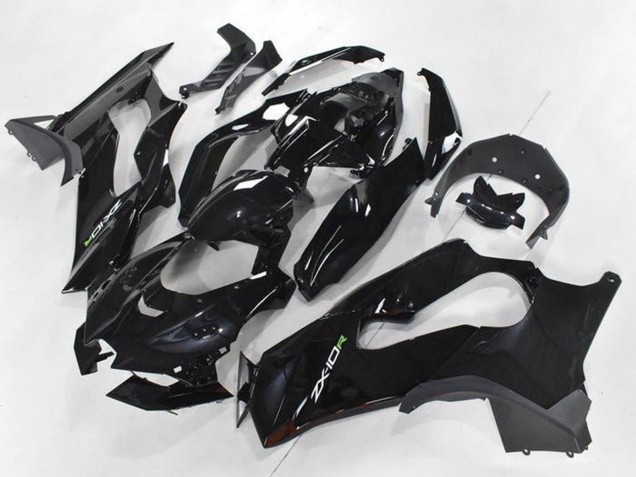 2021-2025 Glossy Black White Green Decal Kawasaki ZX10R Motorcycle Fairings